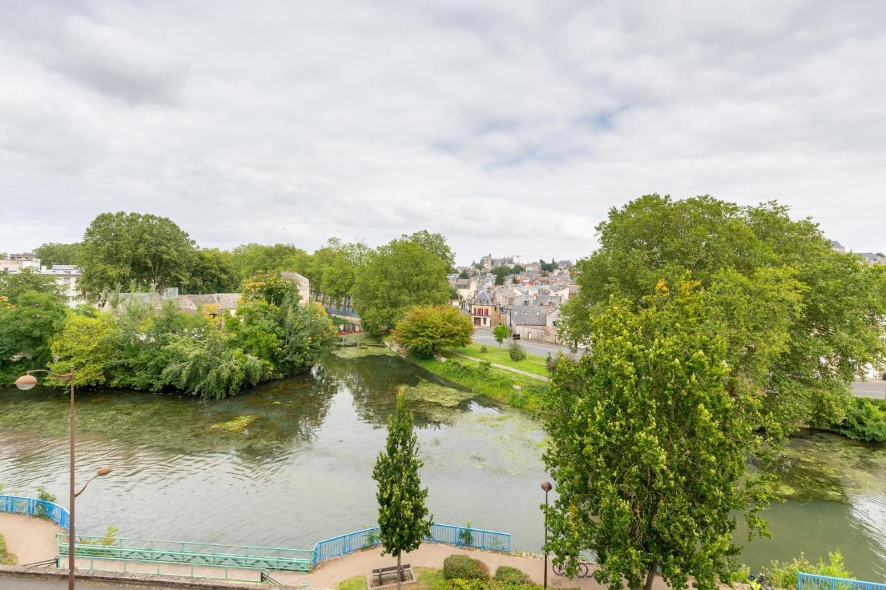 Appart T3 Bien Situe A Bourges + Wifi Exterior photo